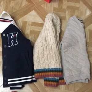 3 pieces sweater and jackets for boys (kid)